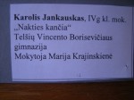 Cartel Karolis Jankauskas