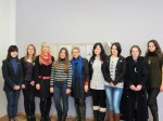 Students of V. Borisevicius with class of clothing and knitwear design of Telsiai Academy of Art